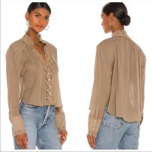 Free People Clémence Button Down